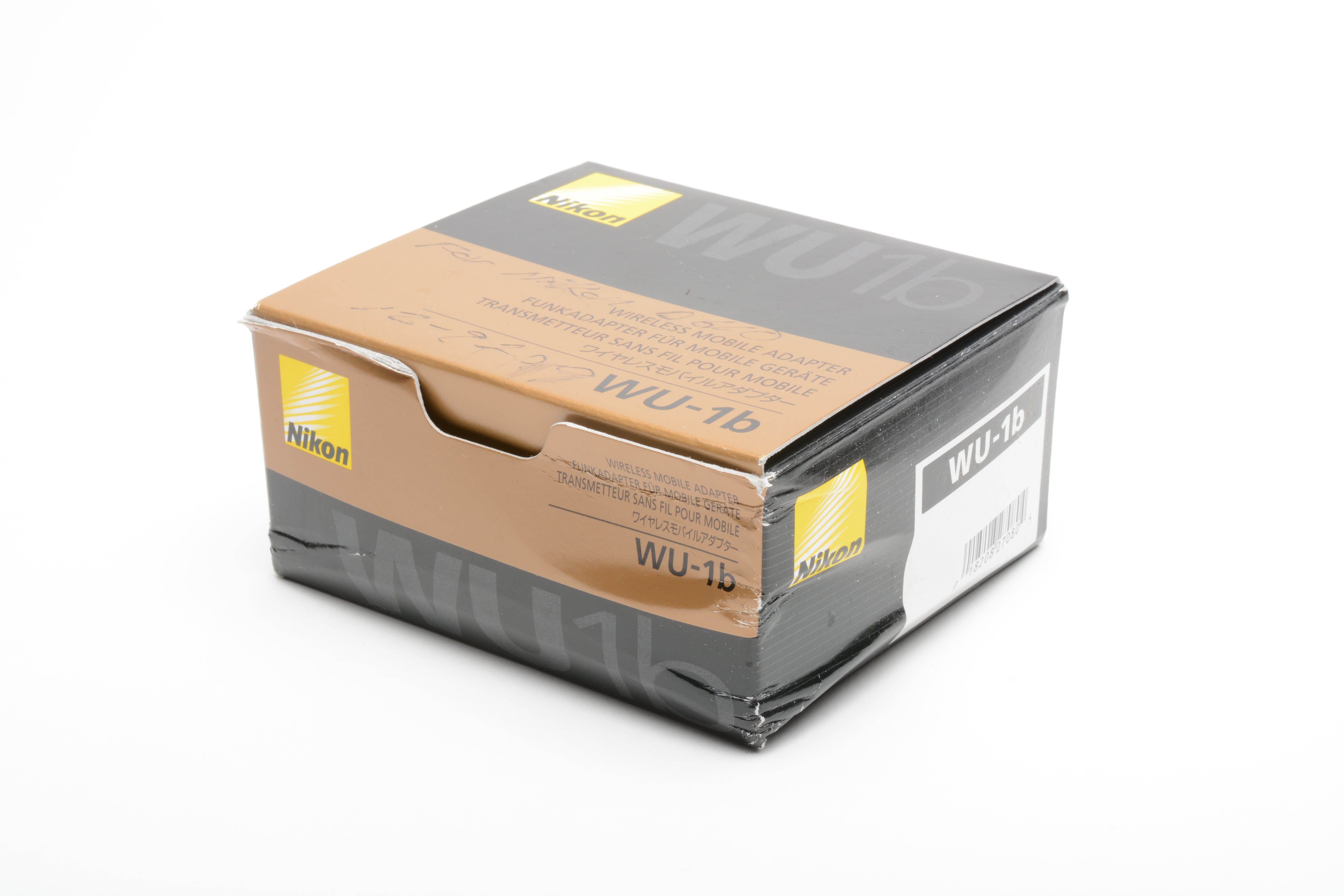 Nikon WU-1b wireless adapter w/case, instructions, very clean