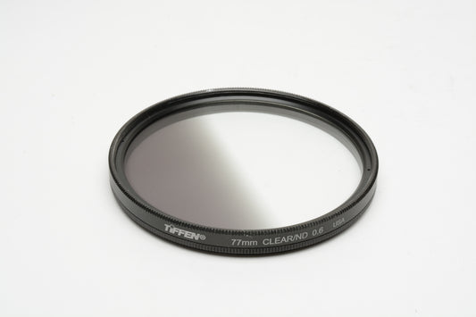 Tiffen 77mm Clear/ND 0.6 Filter in Pouch, Clean