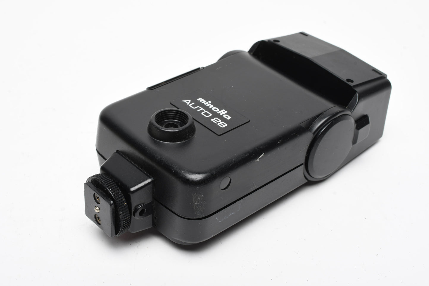 Minolta Auto 28 electronic flash, tested, w/Case