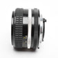 Nikon Nikkor 50mm f1.4 AI-S Prime lens w/Caps, Great prime lens!