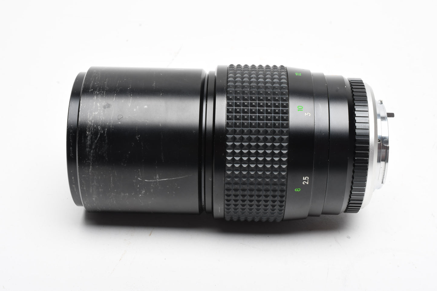 Minolta MC Rokkor-X 200mm f3.5 MD mount prime lens, caps, clean +Sky