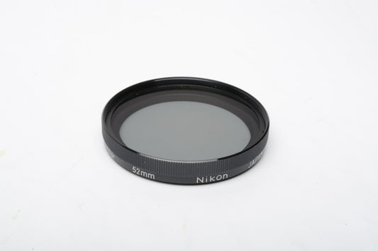 Nikon Nikkor 52mm Polar Filter in jewel case