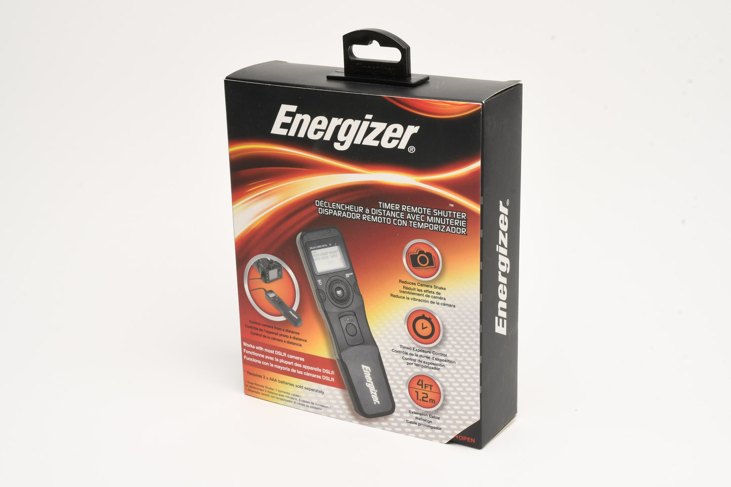 Energizer ENS-LCDU Universal remote shutter release, Intervalometer, w/cables NIB