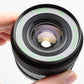 Owen Automatic 28mm F2.8 Wide Angle Lens for Pentax PK Mount w/Caps and UV Filter Nice!