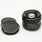 Canon 50mm f1.4 N FD mount lens, Sharp, Fast, Great!