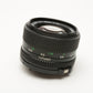 Canon 50mm f1.4 N FD mount lens, Sharp, Fast, Great!