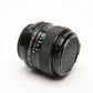 Canon 50mm f1.4 N FD mount lens, Sharp, Fast, Great!
