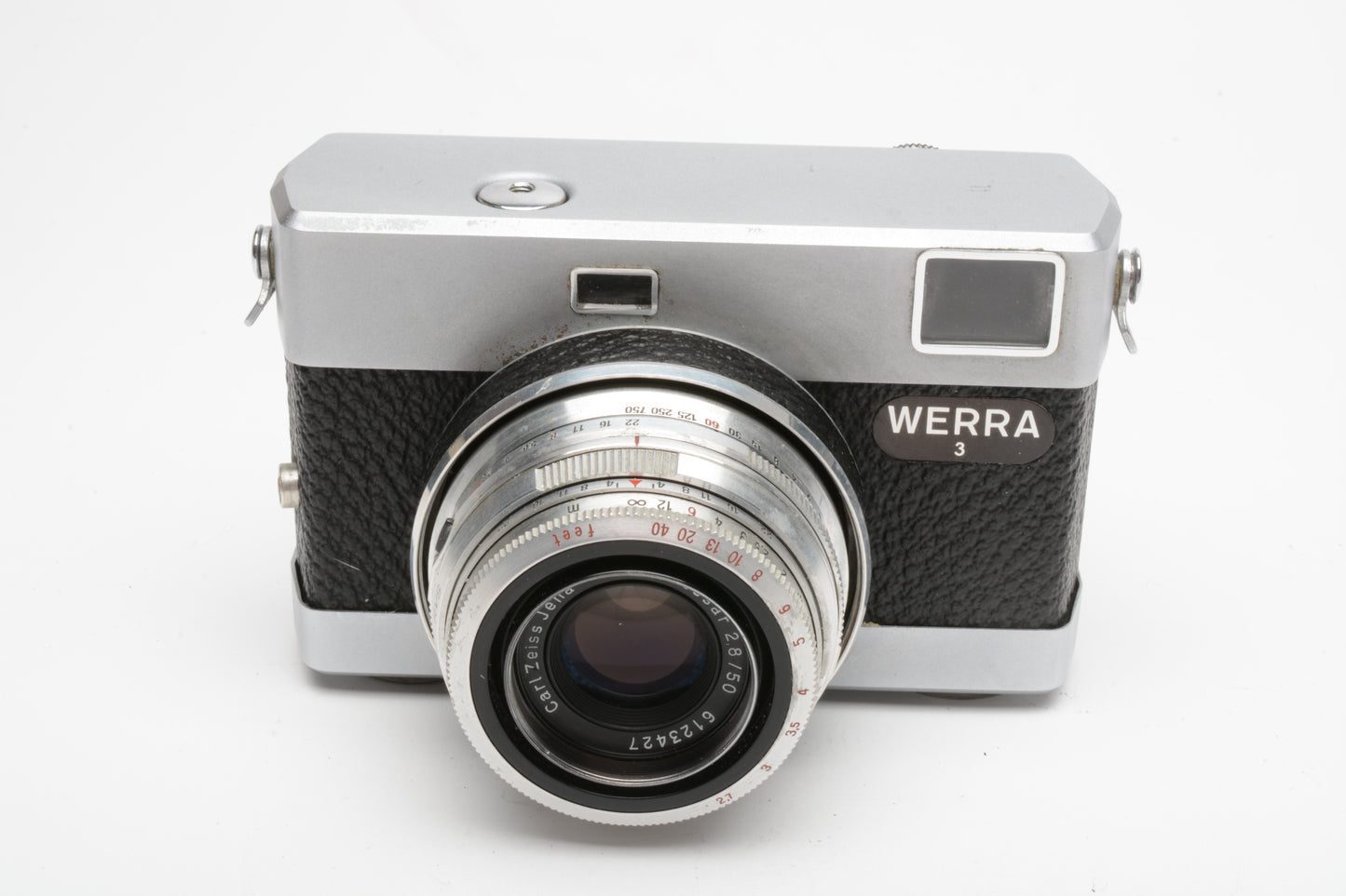 Zeiss Werra 3 Camera w/Cap and lens hood, Tested, works great