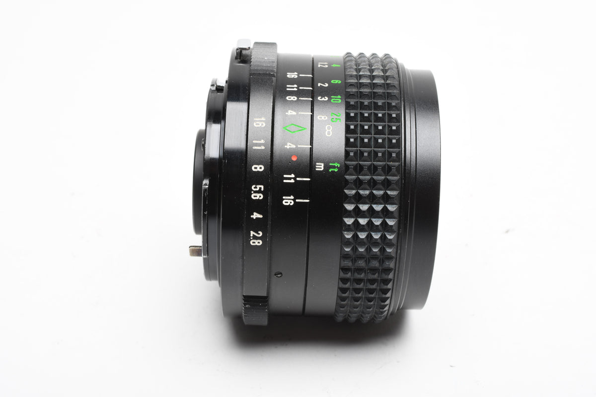 Magnum MC Auto CCT 28mm F2.8 Wide Angle Lens for Pentax PK Mount w/Caps and UV Filter, Nice!