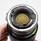 Canon FD 70-210mm f4 zoom lens, caps, very clean, smooth w/pouch+UV