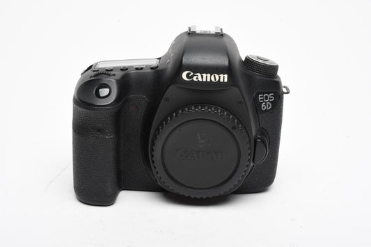 Canon EOS 6D DSLR 20.2MP w/batt, charger, 182K Acts, tested, works great!