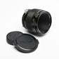 Vivitar MC 55mm f2.8 Macro for Nikon F Mount w/Caps, Nice, Read*