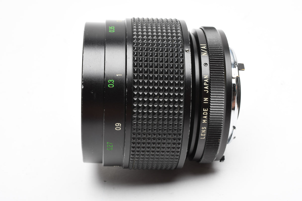 Vivitar MC 55mm f2.8 Macro for Nikon F Mount w/Caps, Nice, Read*