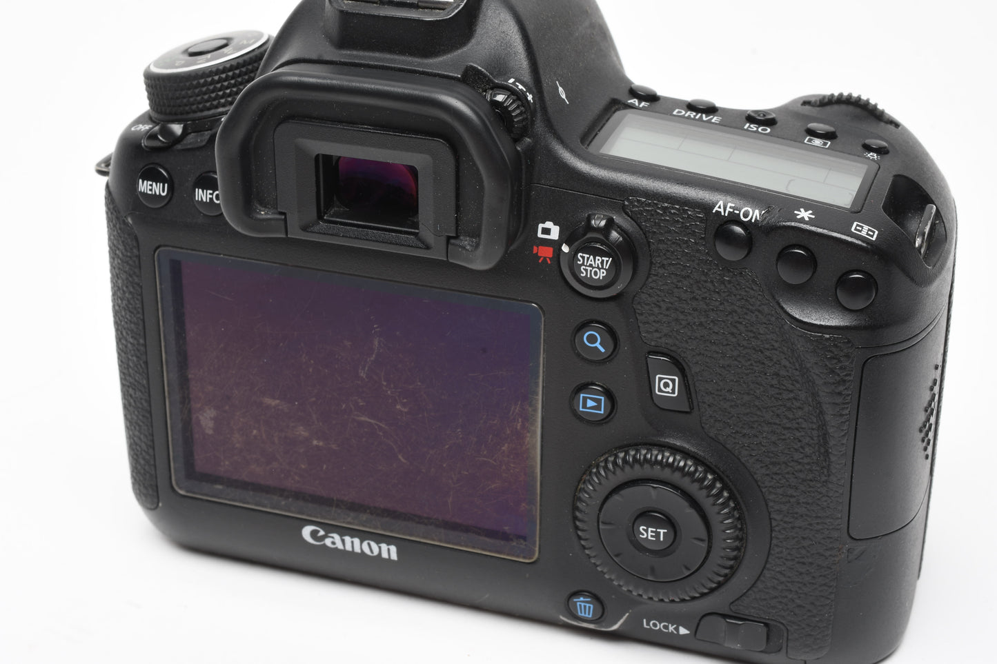 Canon EOS 6D DSLR 20.2MP w/batt, charger, 182K Acts, tested, works great!