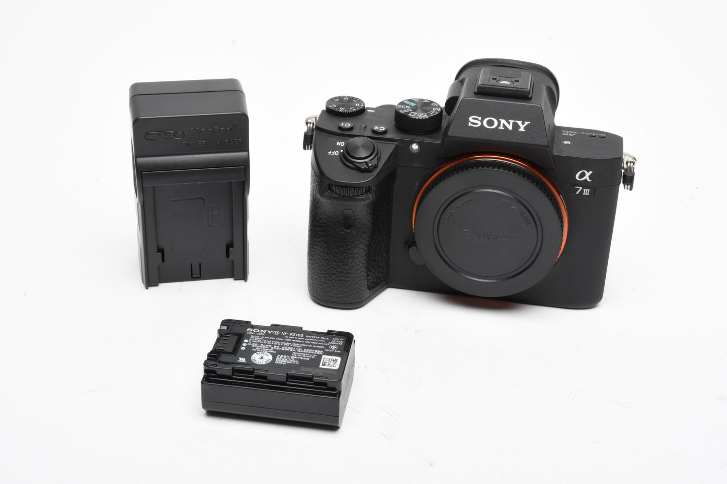 Sony A7 III Mirrorless Body, batt+charger, Only 2280 Acts! Great!