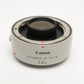 Canon EF 1.4X III extender, caps, Mint- Barely used, Nice