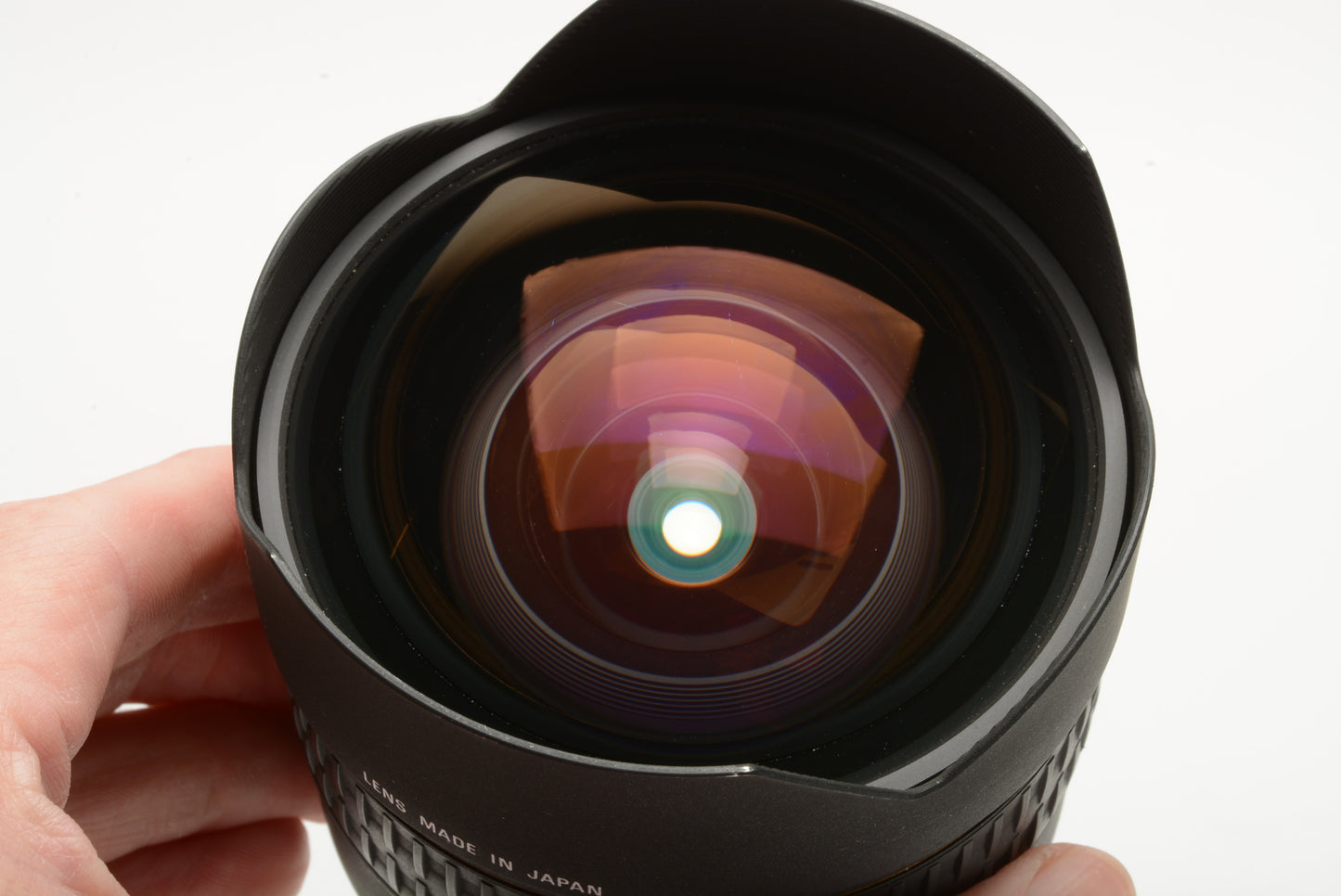 Sigma AF 14mm f2.8D Aspherical lens for Nikon, caps, hood, sharp!