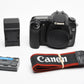 Canon EOS 30D DSLR Body, batt+charger+strap, Works great