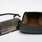 Nikon F Photomic black leather eveready fitted case, Nice