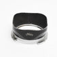 Walz Bay III lens hood for TLR, Clean