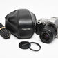 Canon EOS Rebel G 500N 35mm SLR w/EF 35-80mm f4-5.6 III lens, Case, strap