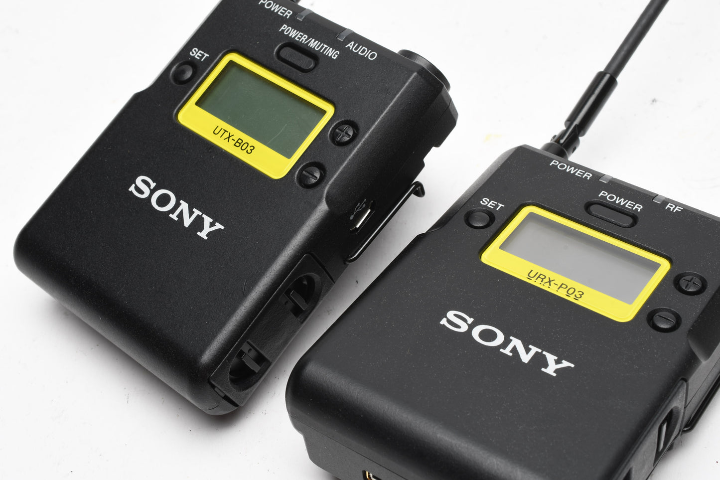 Sony UWP-D11 (URX-P03+UTX-B03) Transmitter / Receiver Combo, Tested