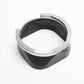 Walz Bay III lens hood for TLR, Clean