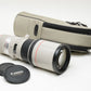 Canon EF 400mm f5.6L USM Telephoto lens, collar, case, caps, Sharp!