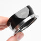 Walz Bay III lens hood for TLR, Clean