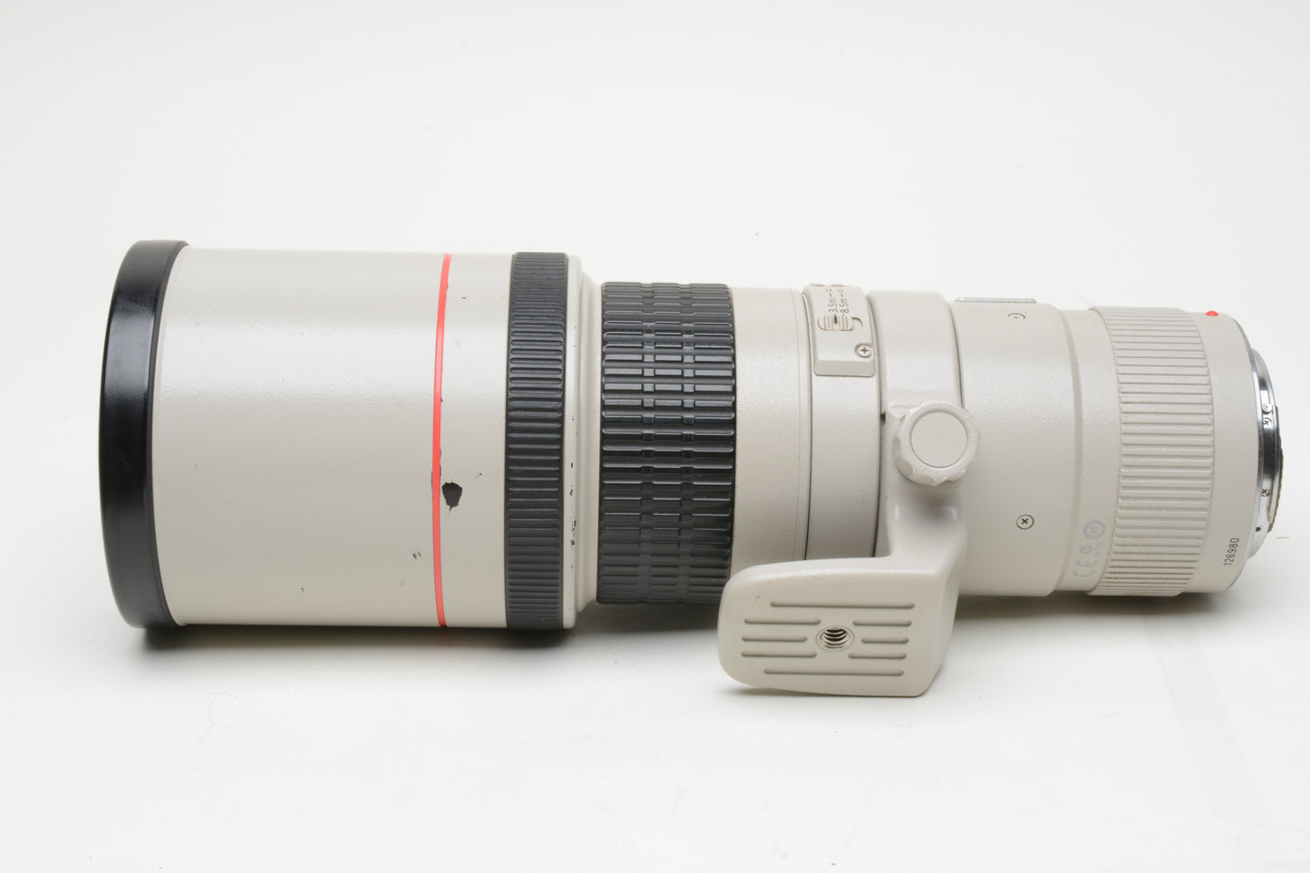 Canon EF 400mm f5.6L USM Telephoto lens, collar, case, caps, Sharp!