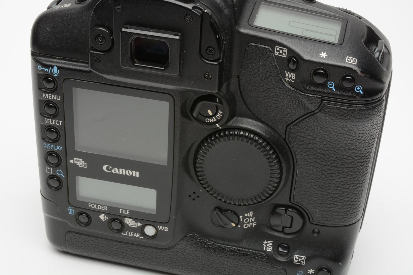 Canon EOS 1D Mark II Body, batt+cap, 76% use, tested, Great!