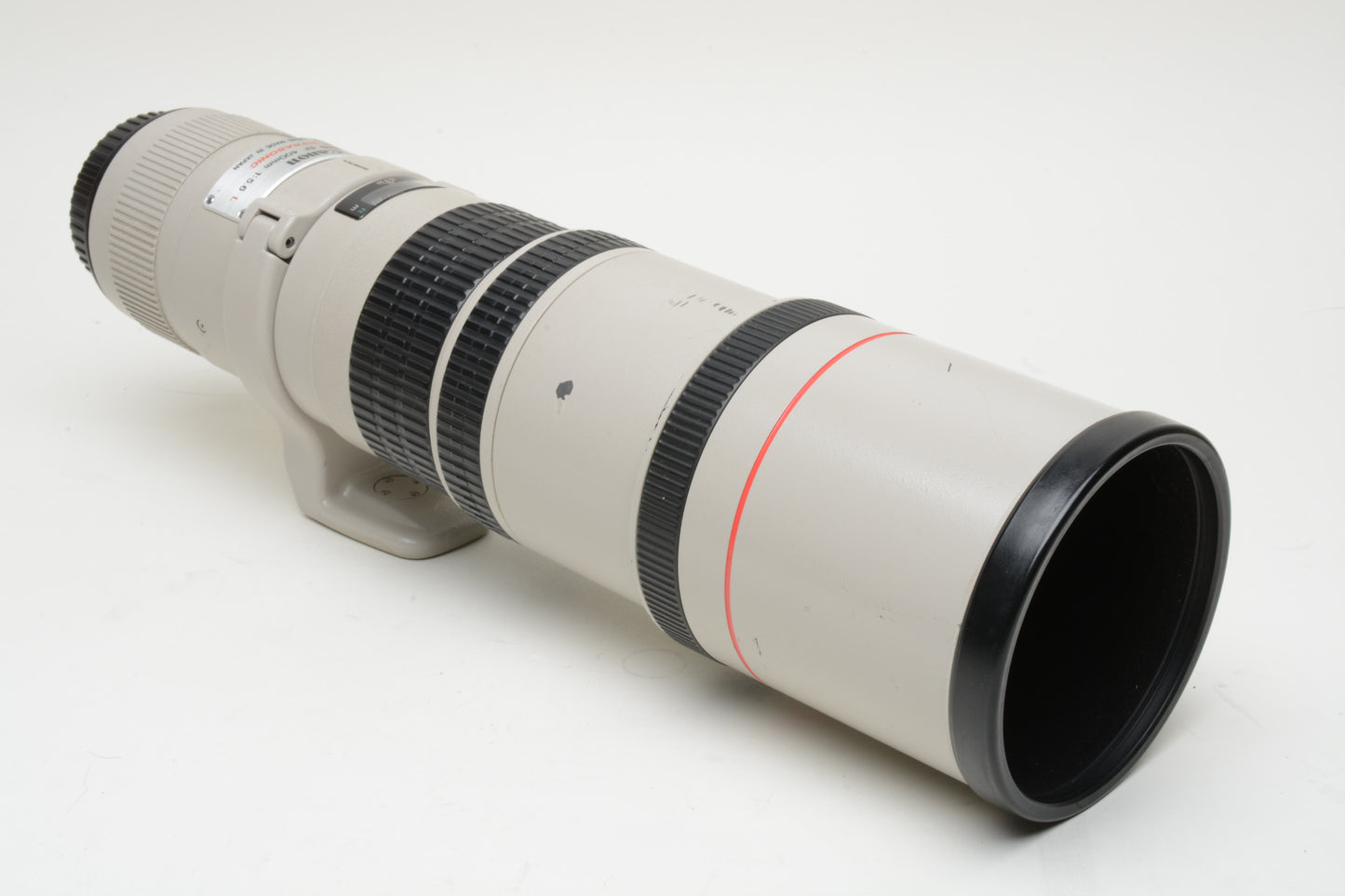 Canon EF 400mm f5.6L USM Telephoto lens, collar, case, caps, Sharp!