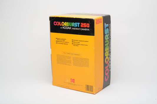 Kodak Colorburst 250 Instant camera, New in Box - Never used - Vintage