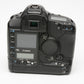 Canon EOS 1D Mark II Body, batt+cap, 56% use, tested, Great!