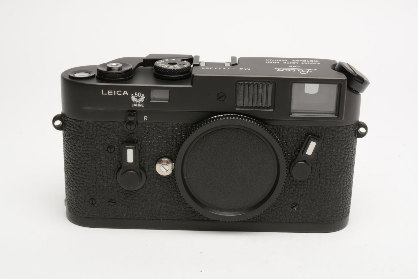Leica M4 #10400 Jahre 50th Anniversary black body Mint!, boxed, Wow!