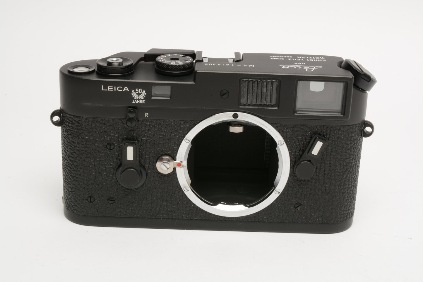 Leica M4 #10400 Jahre 50th Anniversary black body Mint!, boxed, Wow!