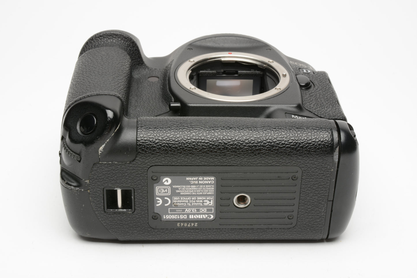 Canon EOS 1D Mark II Body, batt+cap, 56% use, tested, Great!