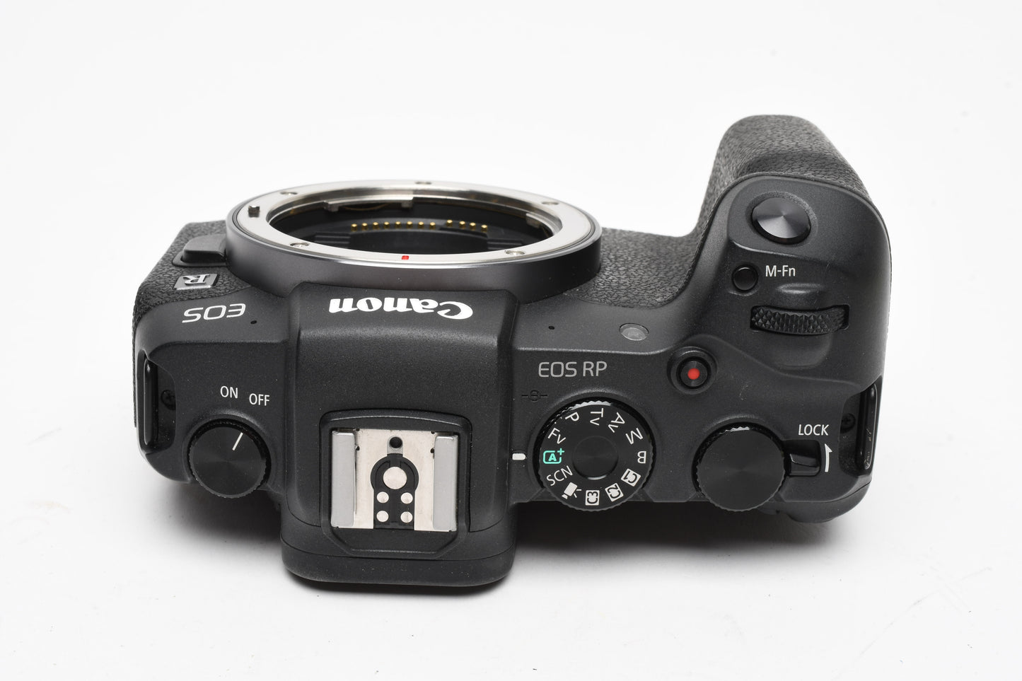 Canon EOS RP Mirrorless body, 2batts, charger, <26K Acts, +Manual