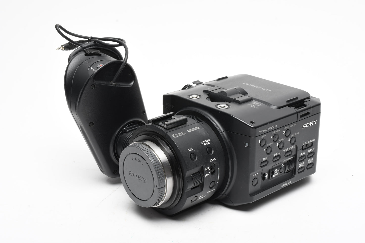 Sony NEX-FS100U AVCHD 14MP Full HD, Batt+charger, Only 260 Hours