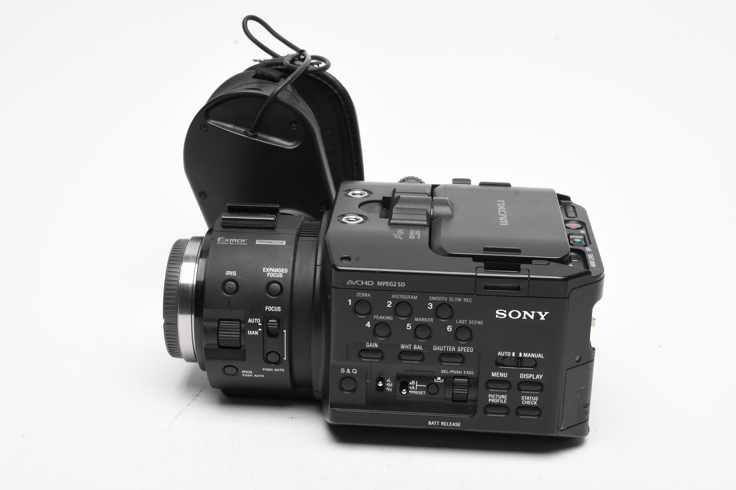 Sony NEX-FS100U AVCHD 14MP Full HD, Batt+charger, Only 260 Hours