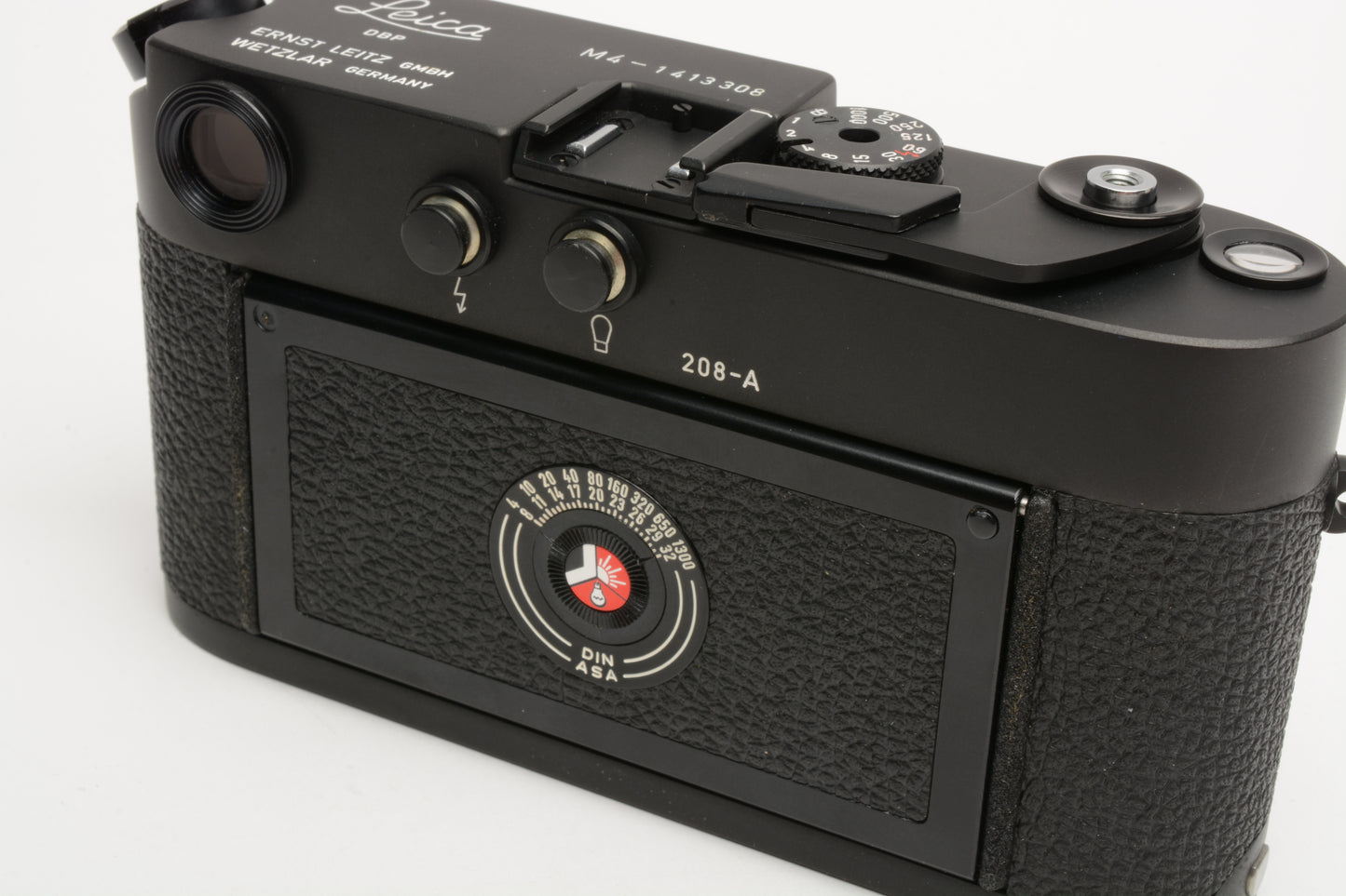 Leica M4 #10400 Jahre 50th Anniversary black body Mint!, boxed, Wow!
