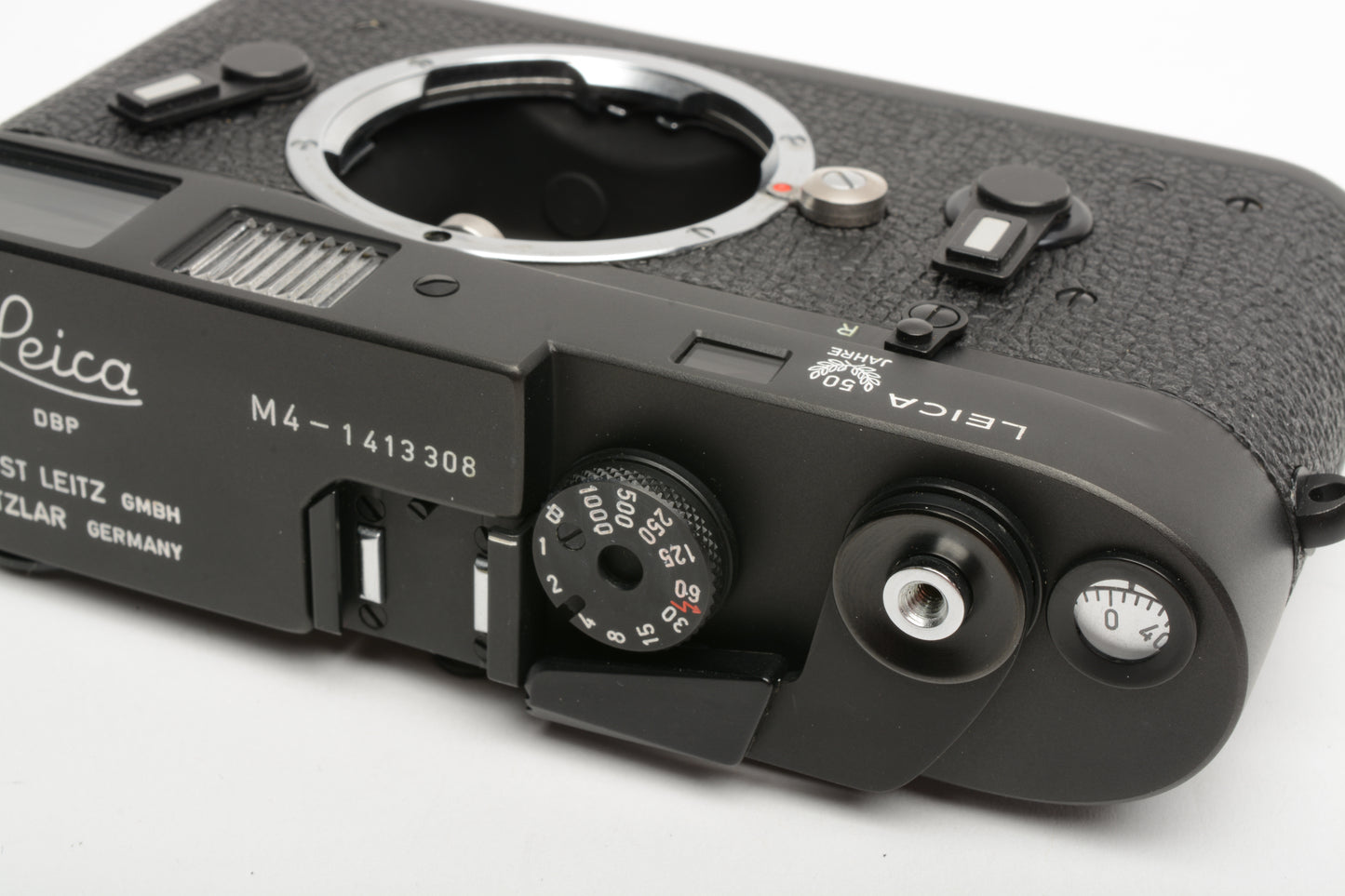 Leica M4 #10400 Jahre 50th Anniversary black body Mint!, boxed, Wow!