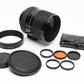 Nikon Reflex Nikkor 500mm f8 Macro Mirror lens, caps, 5X filters, good condition