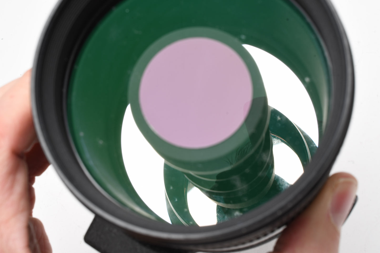 Nikon Reflex Nikkor 500mm f8 Macro Mirror lens, caps, 5X filters, good condition