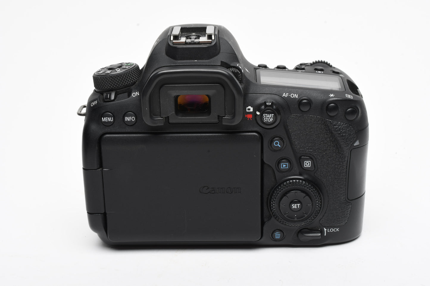 Canon EOS 6D Mark II 26.2MP DSLR body, 2X batts, charger, 187K Acts, Good!