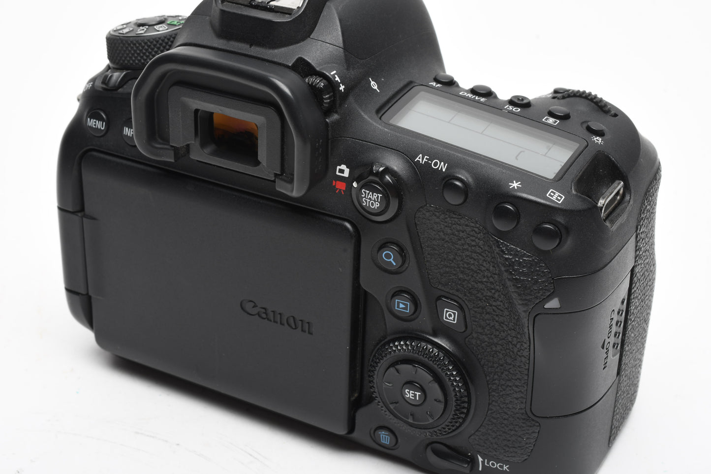 Canon EOS 6D Mark II 26.2MP DSLR body, 2X batts, charger, 187K Acts, Good!
