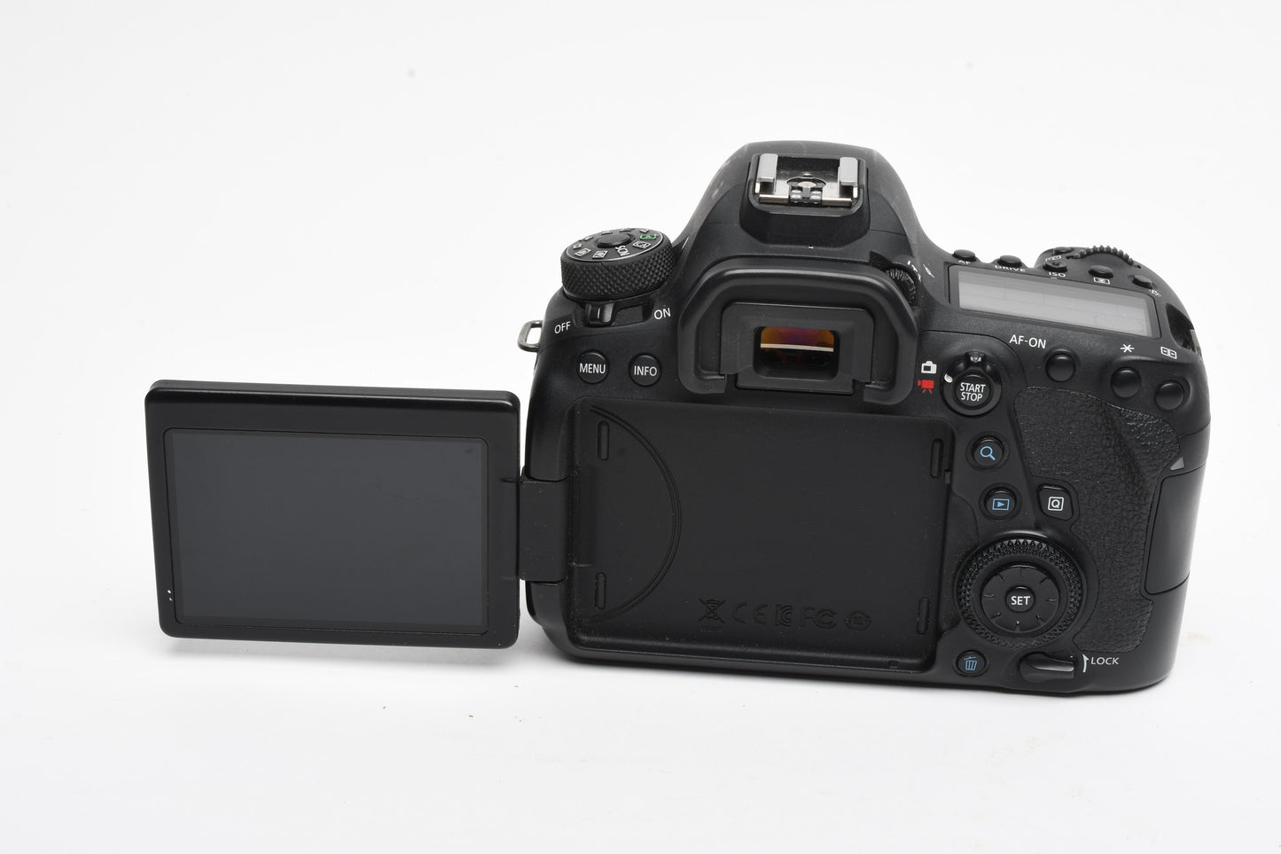 Canon EOS 6D Mark II 26.2MP DSLR body, 2X batts, charger, 187K Acts, Good!