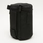 Lowepro padded lens case #1 (Black) 6" tall x 3" diameter, Nice