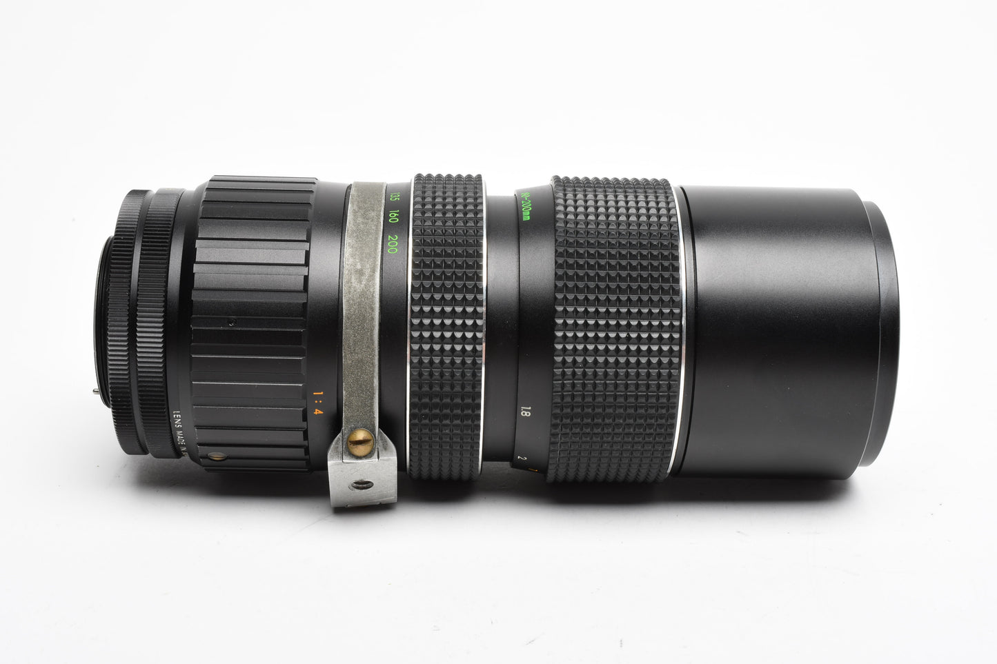 Focal 80-200mm f3.5 Telephoto zoom lens for M42 Mount + Collar, Pouch, UV, Good!