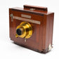 Rochester Optical New Improved Model 6x8 camera w/Brass Darlot lens+Holder